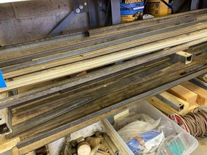 Assorted Steel Angle Iron Flat Bar Square Tubing Stock Lot Mixed Lengths