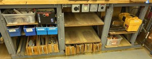 Group Shop Hardware Supplies Toolbox Pans Safety Gear Mixed Lot