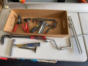 Group Assorted Hand Tools Estwing Hammer Greenlee Cutter Craftsman