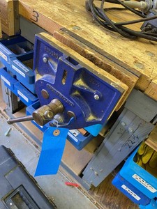 Record 52 12 Cast Iron Woodworking Front Bench Vise Made in England