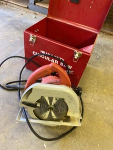 Milwaukee 6365 7-14in Heavy-Duty Circular Saw w Metal Case