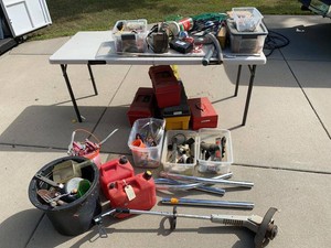 Group Take What You Want Garage Tools Toolboxes Gas Cans Parts