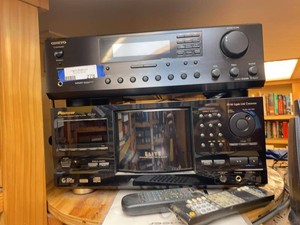 Onkyo TX-8255 Receiver w Pioneer Elite PD-F27 CD Player & Remotes