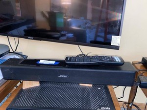 Bose Solo 5 TV Sound System Soundbar w Remote Model 418775 Black