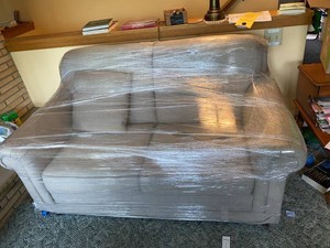 Flexsteel Grand Haven Loveseat Beige Upholstered 5 Ft Wide