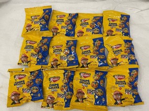 B - Keebler Chips Deluxe Minis With M&ms 1.6oz Bags (Lot of 12)