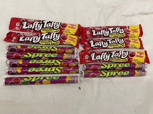 F - Laffy Taffy & Spree Candy Mixed Lot - 12 Bars