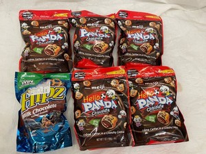 F - Meiji Hello Panda & Flipz Chocolate Snacks - 6-Item Mixed Assortment