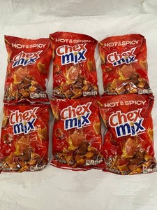 H - Chex Mix Hot & Spicy Snack Mix 4.5 Oz (Lot of 6)