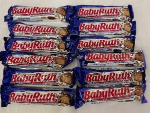 J - Baby Ruth Candy Bars 1.9 Oz (Lot of 12)