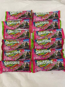L - Skittles Sour Wild Berry 3.3 Oz Bags (Lot of 12)
