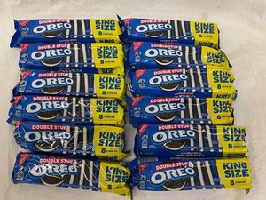R - Oreo Double Stuf King Size 8-Count Cookies (Lot of 12)