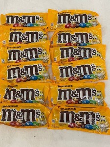 T - M&MS Peanut Chocolate Candies 1.74 Oz (Lot of 12)