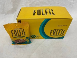 V - Fulfil Chocolate Salted Caramel Protein Bites 10-Pack