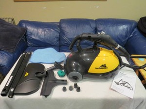McCulloch Heavy-Duty Canister Steam Cleaner