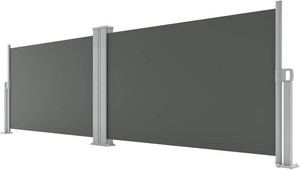 GarveeLife 71 in x236 in Retractable Side Awning, Double Side Awning