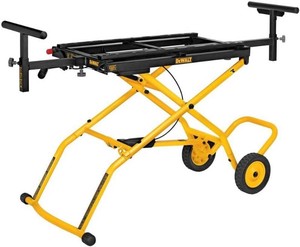 DEWALT Miter Saw Stand With Wheels, 32-12 in. x 60 in