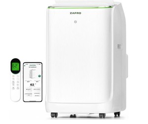 ZAFRO Smart Inverter Portable Air Conditioners, 14000 BTU (10000 BTU SACC)