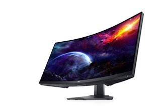 Dell S3422DWG 34 Class UW-QHD Curved Screen Gaming LCD Monitor, 219