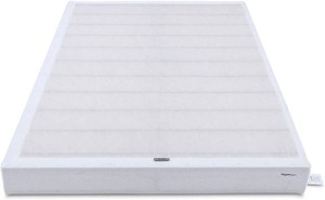 Amazon Basics Smart Box Spring Bed Base, 9-Inch Height Mattress Foundation
