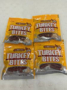 CA 4 - Old Wisconsin Honey Brown Sugar Turkey Bites 4 Oz (Lot of 4)