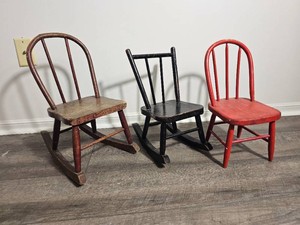 Vintage Childrens Chair Collection