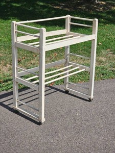 Rolling Wooden Quilt or Drying Rack