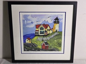 Kluber Signed Nubble Limited Edition Lighthouse Print 51550