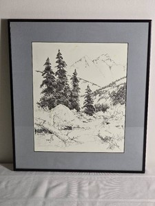 Dan Coughlin Signed Mountain Stream Limited Edition Print 300300