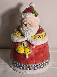 Mary Engelbreit Michel & Co. Santa Claus Cookie Jar, 1999