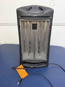 MSRP $70 BLACKDECKER BHTI06 1500W Infrared Quartz Tower Space Heater, Dual Quartz Tubes With Fan, 750W1500W Low &amp High Heat, Adjustable Thermostat, Tip-Over &amp Overheat Safety, Home, Office, Garage &amp Workshop