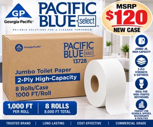 MSRP $120 NEW CASE 8 Rolls GP PRO Georgia-Pacific Pacific Blue Select 13728 Jumbo Jr. 2-Ply High-Capacity Toilet Paper, 1,000 Ft Per Roll  8,000 Total Ft, Commercial Restrooms, Schools, Restaurants, Offices &amp Facilities