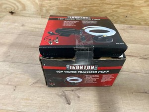 $78 Ironton 12V Water Transfer Pump, 330 GPH, 110 HP, 34in. Ports