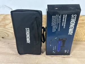 $90 Strongway USB Rechargeable Grease Gun, Built-In Battery, 8000 PSI
