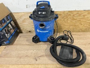 $65 Vacmaster 2-In-1 WetDry VacuumBlower, 65 CFM, 5 Gal., 3 Peak HP, Model# VOC507PF