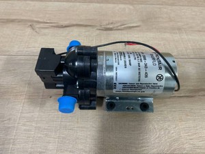 $150 Shurflo Self-Priming Diaphragm Water Pump - 12 Volt, 180 GPH, 12in. Ports, Model# 2088-343-435