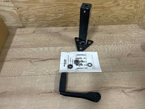 $70 Ultra-Tow XTP Fast-Action Square Tube Trailer Jack, 2000-Lb., Topwind, A-Frame Mount, Bolt-On