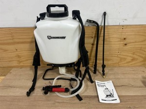 Strongway Backpack Sprayer, 4-Gal. Tank, 90 PSI, 0.5 GPM Flow, Viton Seals #46432