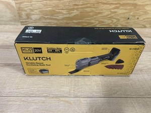 $45 Klutch Oscillating Multi-Tool, KLiQ 20V, Variable Speed, Brushless, Cordless, Bare Tool