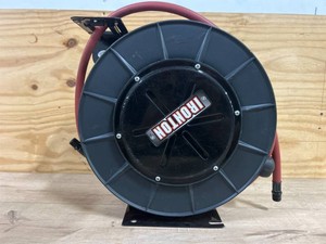 IRONTON 38IN. X 50FT. Spring-Driven Air Hose Reel #49591