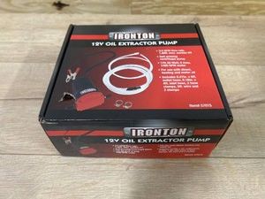 $30 Ironton 12 Volt Oil Extractor Pump