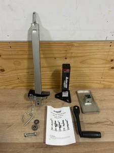 Ultra-Tow XTP Fast-Action Square Tube Trailer Jack, 2000-Lb., Topwind, A-Frame Mount, Bolt-On #47344