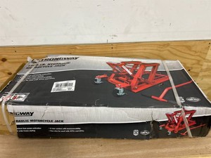 Strongway 1500-Lb. Hydraulic Motorcycle LiftUtility Vehicle Lift