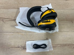 $70 Klutch Hearing Protection Earmuffs with 25dB NRR, Wireless Connectivity and AMFM