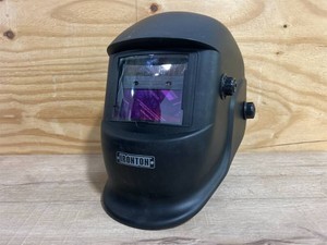Ironton Auto-Darkening Welding Helmet with Grind Mode, Matte Black, Large #113643
