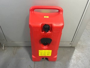 $140 Flo n Go Duramax Gas Caddy, 14-Gallon, Poly, Model# 06792 Missing Hose