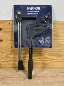 Powerhorse Long Spray GunDual Lance Kit, 42.77in., 5000 PSI, 8 GPM #6470943