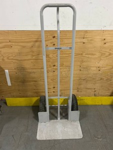 Strongway P-Handle Hand Truck, 1000-Lb. Capacity, 23.6in. x 23in. x 60in. Overall, 24in.W x 12in.D Oversized Toeplate #67970