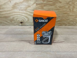$55 GROZ Fuel Filter with Spin On Cartridge, 10 Micron, 20 GPM, 1in. NPT Thread, Model# FFS10N