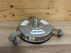 Powerhorse 12in. Pressure Washer Surface Cleaner, 4000 PSI, Stainless Steel #6133525